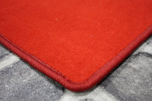 Velour Teppichboden Play 7 ROT (14) Auslegeware (ungekettelt), Grösse: 250 x 400cm