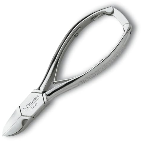 3 CLAVELES 12140 Alicate Para Pedicuro, Machihembrado De 14.5 Cm, color Cranberry