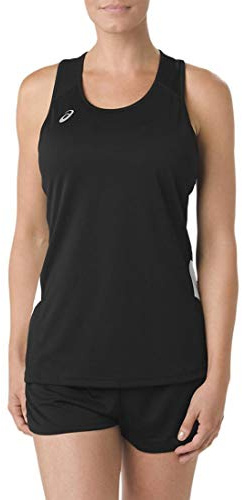 ASICS Damlag Sweep singlet singlet för kvinnor svart/vit M