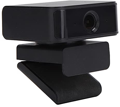 Goshyda Caméra IP de Caméra WiFi, Caméra de Suivi D'objets Intelligents 1080P HD Webcam USB à Rotation à 360 ° avec Micro Antibruit, pour Live, Réunion, Etc.
