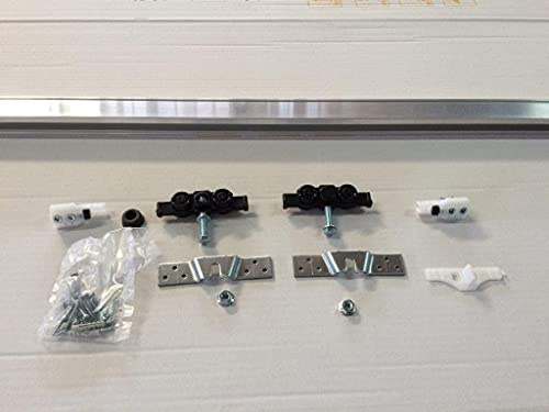 BINARIO KIT PER PORTA SCORREVOLE portata KG.80 (cm. 125)