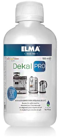 Descalcificador Cafetera DekalPRO, Líquido Descalcificador Universal Compatible con Todas las Máquinas de Café y Hervidores de Agua, Ecológico, 500 ml