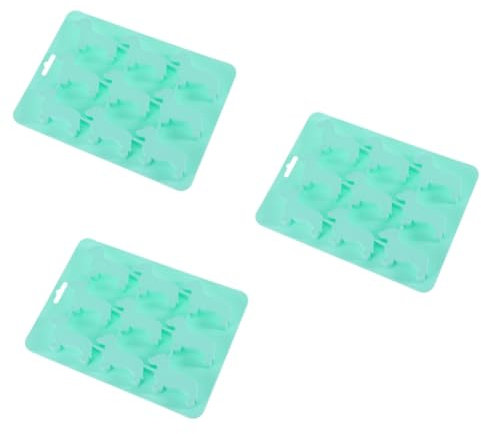 HEMOTON Lot De 3 Moules À Glace En Silicone En Forme De Chien Pour Mariage Anniversaire Et Fêtes