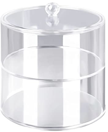 Acryl-Gürtel-Organizer, Transparent, 14 Cm Durchmesser, Starkes Licht, Gürtel-Vitrine, Acryl-Gürtel-Aufbewahrungs-Organizer, Transparenter Gürtelhalter, Herren-Gürteletui und (2
