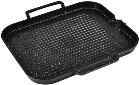 Garneck Grillschale Für Induktionsherde Grillplatte Antihaftbeschichtet Rauchfreie Grillpfanne Multifunktionale Bratpfanne Schwarz Für Und Innenbereichsgrillen