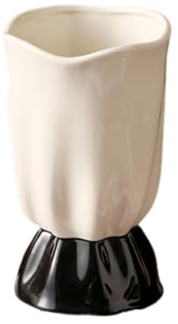 Porta bacchette in ceramica, porta utensili da cucina, porta utensili in stile rustico, porta utensili, porta posate, porta utensili da cucina vintage for il piano di lavoro della cucina(White)