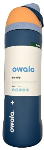 STARBUCKS Owala x Bouteille d'eau FreeSip de Noël, édition limitée, 710 ml