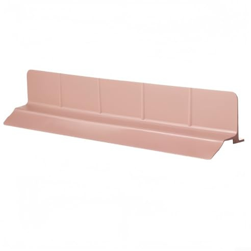 Protezione dagli schizzi d'acqua per lavandini con materiale in silicone e base a ventosa per evitare che l'acqua si ammolli sulle superfici circostanti (rosa)