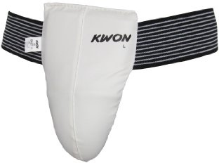 KWON Herren Tiefschutz Anatomical, weiß, L, 4040203