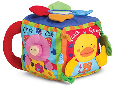 Melissa & Doug K's Kids Musical Farmyard Cube Educational Baby Toy K's Kids Musical Farmyard Cube Educational Baby Toy