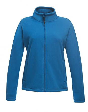 Regatta Women's Ladies Micro Full Zip Fleece Jacket, Blue (Oxford), 18 (Manufacturer Size:18)