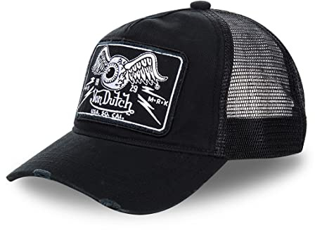 Von Dutch Trucker Cap CAS1 TRUCK07 Black Schwarz, Size:OneSize