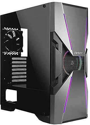 Boîtier Moyen Tour E-ATX Dark Avenger DA601 RGB avec Panneau Vitré, Noir