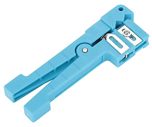 45-163 45-162 Glasfaser-Abisolierzange Koaxialkabel Kabelschneider Crimper-Abisolierwerkzeug für die Industrie zum Abisolieren von Simplex-Fasern aus einer Vielzahl von Glasfaserkabeln(45-163)