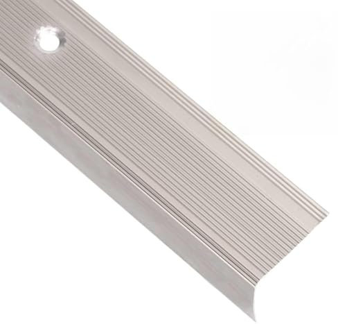 vidaXL Treppenkantenprofile in L-Form 5 Stk. Aluminium 90cm Champagner, Treppenkante, Treppenprofil, Stufenprofil, Stufenkante, Treppenprofile