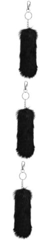 VALICLUD 3St Schlüsselanhänger bezaubernder Taschenanhänger Fuchs-Taschenanhänger tiermotive damen schlüsselanhänger -Anhänger auto Polyester