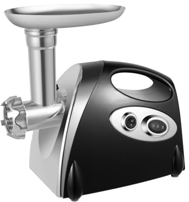 Picadora de carne eléctrica de acero inoxidable, 800 W, para cocina, restaurantes, hoteles, supermercados