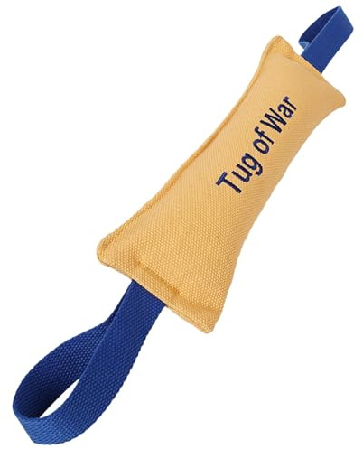Dog Chew Cushion Pull Toy - Dog Bite Pull Toy, Dog Bite Cushion, Dog Tugger Durable Bite Cushion with 2 Strong Handles - For Medium to Large Dogs for Tug of War, Fetch, Puppy
