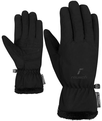 Reusch Damen Skihandschuhe Winterhandschuhe Daily STORMBLOXX(TM), Farbe:Schwarz, Artikel:-7700 black, Größe:6.5