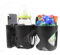 Krmoau Rear Seat Drink Holder for Car - Car Headrest Holder for Cups and Bottles, Multifunctional Shelf for Smartphones, Snacks and Hot Drinks - Fit