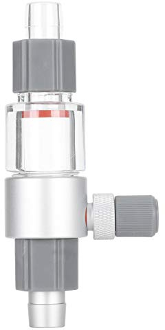 Haofy Atomizador de CO2 para Acuario, Reactor de CO2 con Difusor de Plástico para Pecera, Mejora el Crecimiento con Atomización Eficiente y Fácil Instalación para Todos los Acuaristas (M1 12/16 mm)