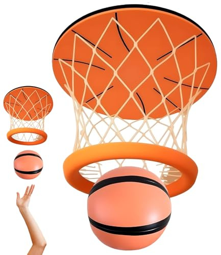 Generico Basketballkorb für Zimmer – Faltbares Schießspiel, Mini-Ball-Set für Spielbrett, Spielausrüstung, aktive Fähigkeit für, Mädchen, Teenager, Erwachsene