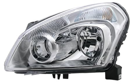 WLNWERDPKK Montaje De Faros 1 Unidad Para Dualis Para Qashqai J10 2008 2009 2010-2013 2014 Faro De Parachoques Delantero De Coche Conjunto Coche Faro Principal(Left side)