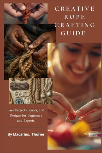 Creative Rope Crafting Guide: Easy Projects, Knots, and Designs for Beginners and Experts