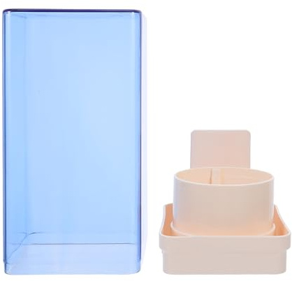 SUPVOX Dispensador de Grande para Pared, Soporte de Resistente al Polvo en Color Blanco Leche Iones de Plata, Portavasos para Baño y Cocina, Adecuado para Cafeterías y Oficinas
