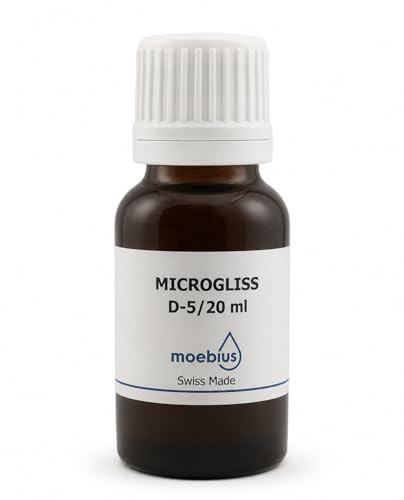MOEBIUS - D-5 Microgliss - Huile universelle pour la lubrification des pièces de montres, 20ml