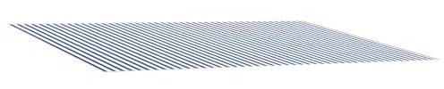vidaXL Tela de Repuesto para Toldos Azul y Blanco 300 x 250 cm