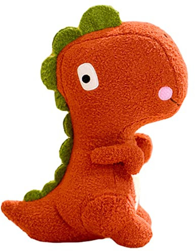 TROYSINC Dinosaurier Plüschtier Kuscheltiere,Plüschtier Spielzeug Plüsch Dinosaurier Stofftier Kinder Spielzeug Festival Geschenk (rot,25cm)