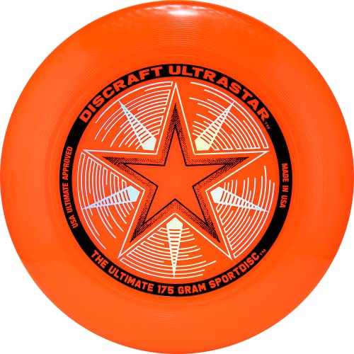 Discraft 175 gram orange ultrastar sportskiva