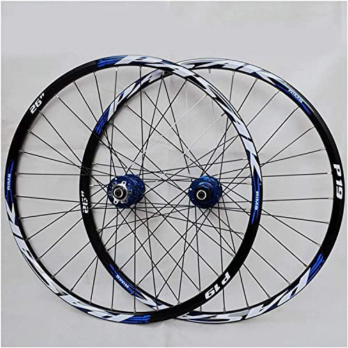Laufradsatz 26 27,5 29 Zoll Fahrrad-Laufradsatz, Schnellspanner vorne 2 hinten 4 Lager 32H 7/8/9/10/11 Geschwindigkeit Radfahren Mountain Scheibenbremsradsatz Straßenrad