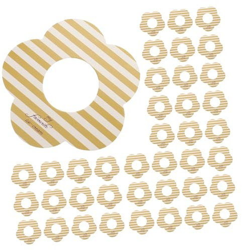 BESTonZON 200 Piezas Bandeja De Papel Antigoteo Cono Cucurucho De Helado Recogedores De Paletas De Hielo Porta Papel Cono Antigoteo Soporte para Goteo De Helado Atasco De Papel