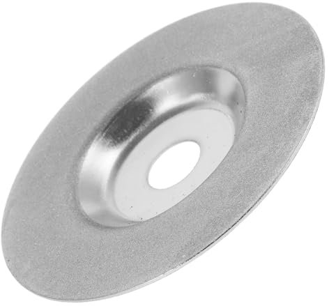DOITOOL Afilado de cuchillas de amoladora angular Piedra de afilar multiusos Afilador de cuchillas herramienta sacapuntas rueda de afilado muela disco abrasivo angular Corundo Silver
