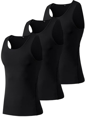 SANKE Komprimierungsweste für Jugendliche Jungen Sportliches ärmelloses Unterhemd Cooles trockenes Tanktop