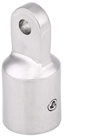 Eye End Cap, 7/8inch 3/4 Zoll Edelstahl Eye End für Boot Bimini Top Cap Fitting Hardware(19mm)