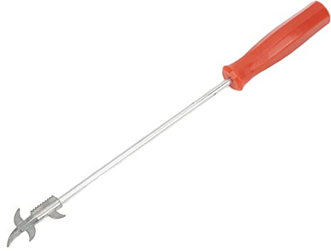 Akozon Car Tire Stones Remover Hooks Car Tire Cleaning Hook Tool Auto Tire Groove Cleaning Tool Stones Remover Portable Wheel Tread Slot Stone Gravel Remover Detachable Zinc Alloy Head