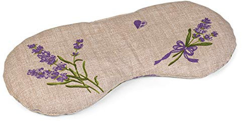 Coussin pour les yeux à l´euphraise et aux graines de lin - Pour la relaxation, le rafraîchissement ou le yoga - Couleur: sans-souci