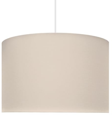 youngDECO Hängeleuchte 2xE27, Hängelampe Ø38cm, Stofflampenschirm, Extra Lichtdiffusor, Pendelleuchte für Schlafzimmer, Wohnzimmer, Kinderzimmer und Babyzimmer, Hergestellt in der EU