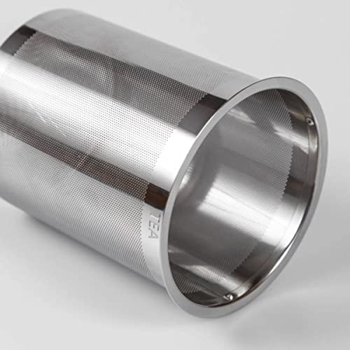 Teefilter Edelstahl für ARCA X-tract Kanne (0,8l - 1,2l) | Teesieb für losen Tee | Teefilter für losen Tee für Glaskanne | Tea Infuser für Teekanne mit Siebeinsatz | Tea filter Tea Pot