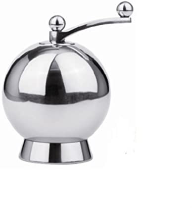 La Salière et la Poivrière Salt Rond et poivron en Acier Inoxydable Sel Salt Grinder Grinder réglable Chilier Chilis Moulin à Poivre