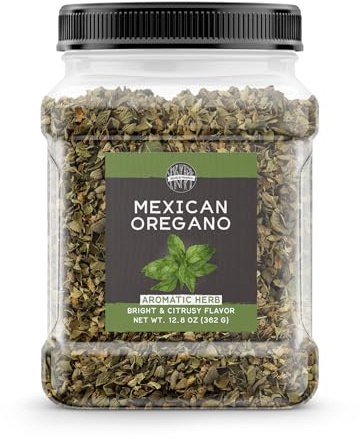 Birch & Meadow Origano messicano, 13 once, aroma di agrumi luminosi, talpa e carnitas, essiccato