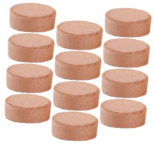 CIMAXIC 60pezzi Nutriente Per Piante Cocco Torba Compressed Coir Per Semina Facile Assorbimento Nutrienti e Umidità Per e Coltivazione Domestica