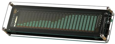 Analysator VFD-Display Audio-Spektrum-Analysator MIC Schallpegelanzeige Punktmatrix VU-Meter Frequenzbereich