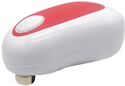 Electric Can Opener No Sharp Edge One-Touch Automatic Can Opener, Battery-Powered Food-Safe Cordless Soda Can Opener Kitchen Gadgets for Elders