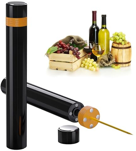Wine Bottle Opener,Travel Portable Pocket Air Pressure Pump Cork Remover, Assemblable Design Corkscrew, 7S Quick Bottle Opening, for Home, Restaurant, Party,Wine Lovers