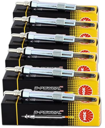 6x NGK Glühkerze D-Power Y8002AS | D-Power No 51 für C/e/m/s-Klasse W204 W211 W164
