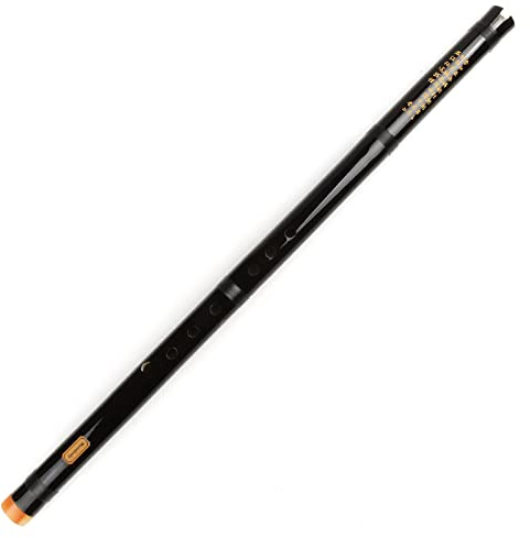 flauto di bambù, Flauto di bambù verticale con chiave FG, 8 fori, nero, strumenti musicali, strumento a fiato cinese fatto a mano(A)
